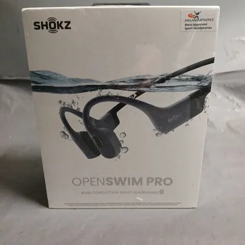 SEALED SHOKZ OPENSWIM PRO BONE CONDUCTION SPORTS HEADPHONES