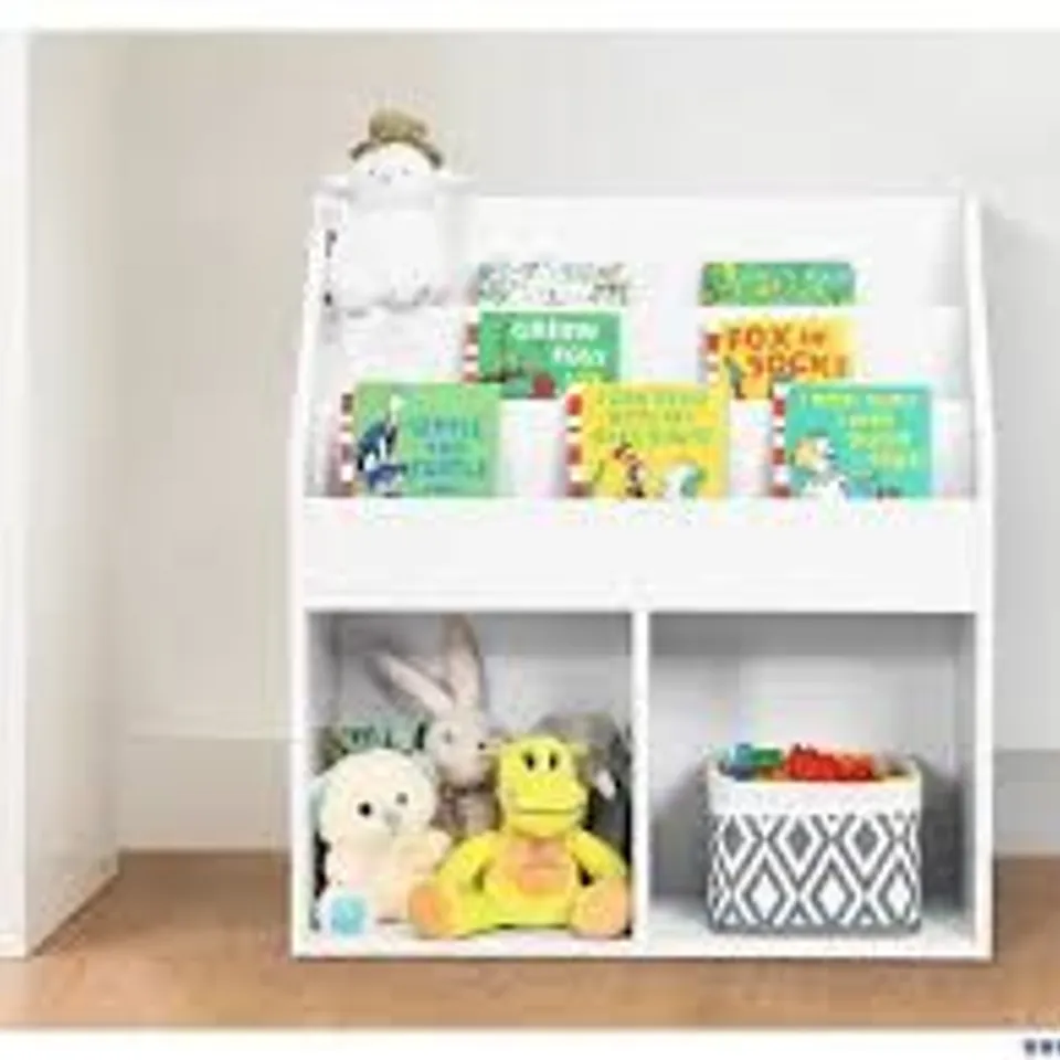 BOXED COSTWAY TOY STORAGE CABINET ORGANIZER WITH OPEN SHELVES FOR CLASSROOM (1 BOX)