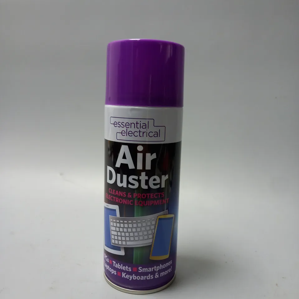 BOX OF 12 ASSORTED 400ML AIR DUSTER CANS 