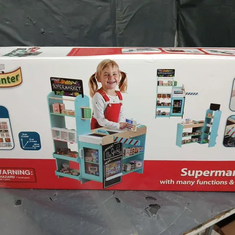 KLEIN SUPERMARKET WOODEN PLAYSET - COLLECTION ONLY 