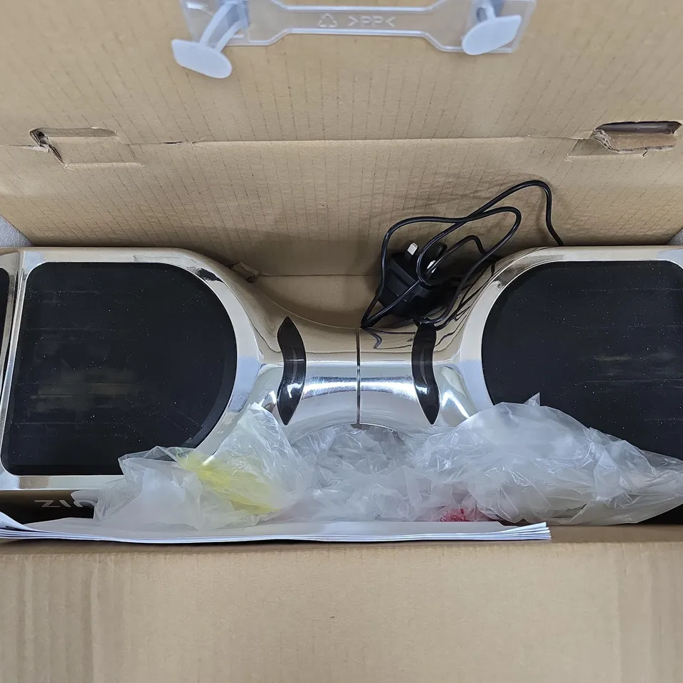 ZINC MEGASTAR HOVERBOARD - CHROME