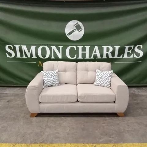 PRENT FABRIC 2 SEATER SOFA - NATURAL