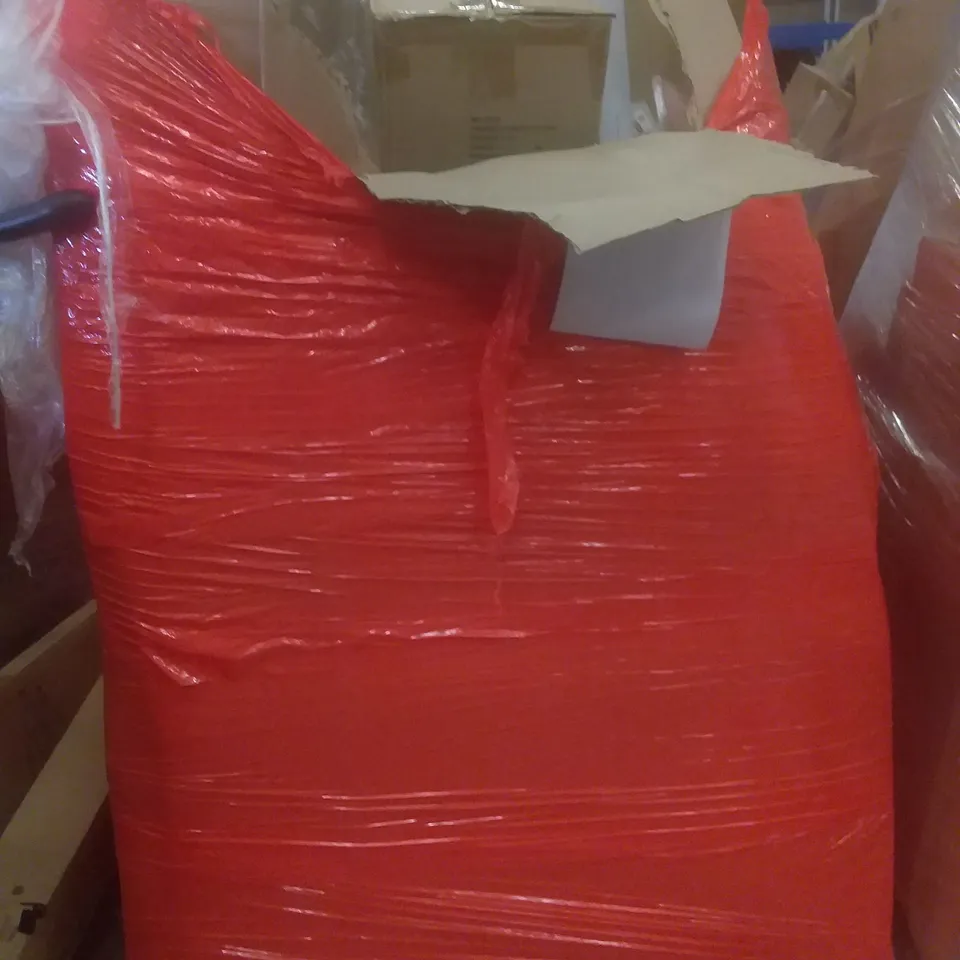 PALLET OF ASSORTED ITEMS INCLUDING SHOE RACK, SCOOTER, KITCHEN FAUCET, FOOTSTOOL