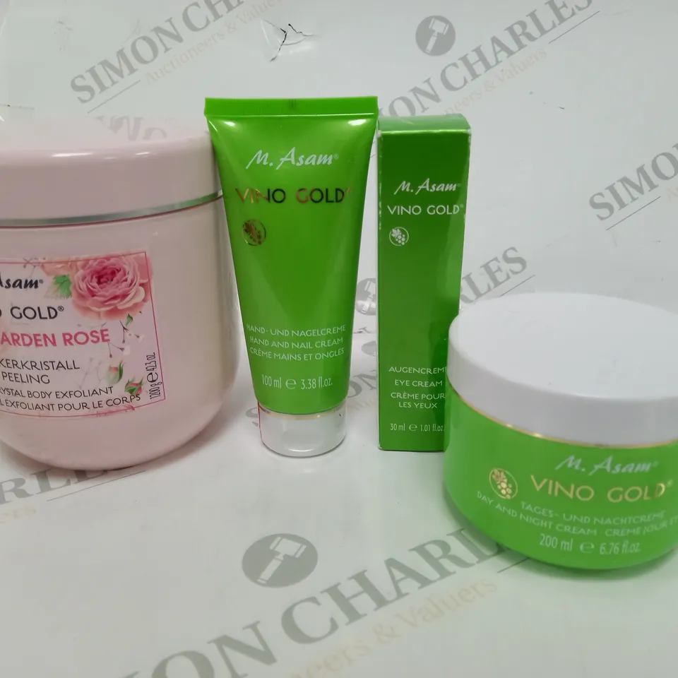 LOT OF 4 ASSORTED M.ASAM BEAUTY ITEMS