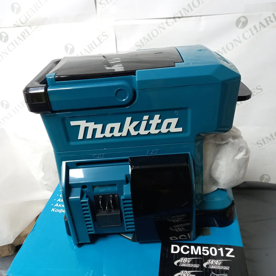BOXED MAKITA CORDLESS COFFEE MAKER RRP £129.99