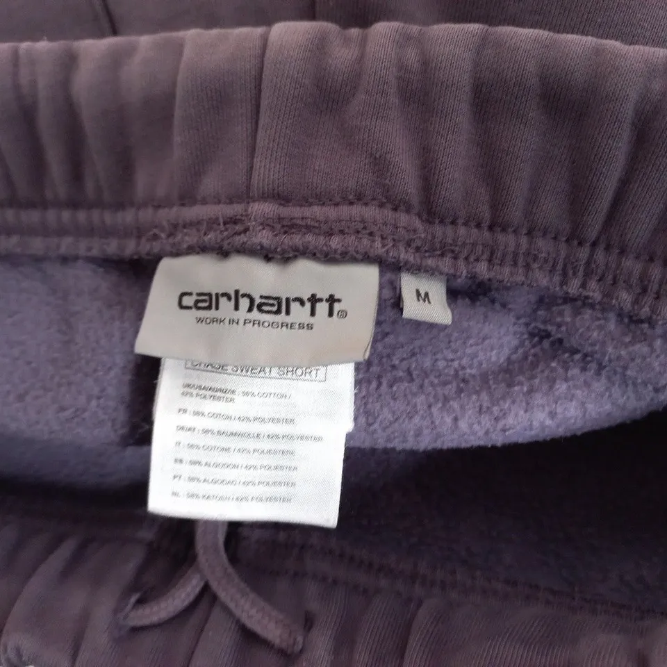 CARHARTT WIP SHORTS – PURPLE/BLUE, SIZE M