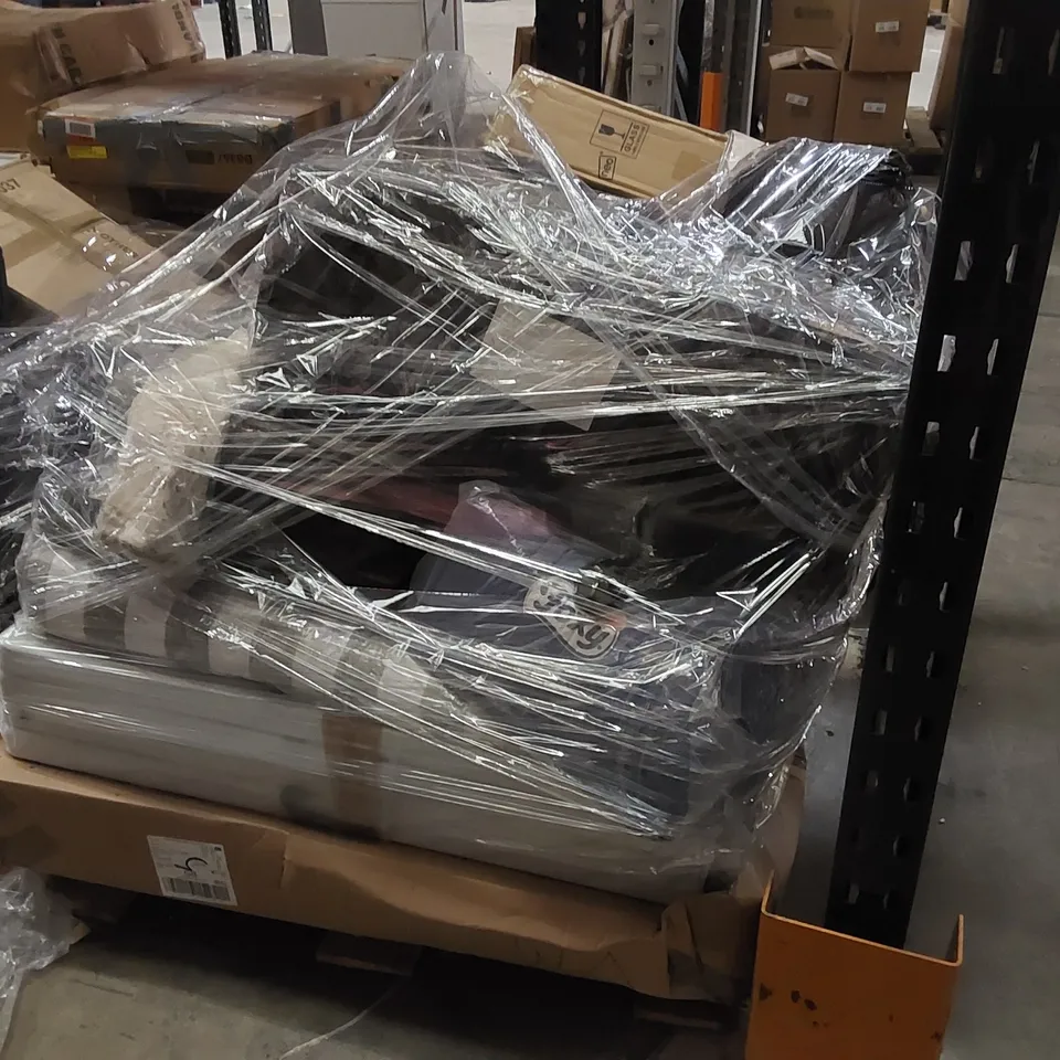 PALLET OF ASSORTED CONSUMER PRODUCTS/FURNITURE PARTS 