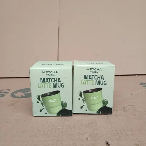 MATCHA LATTE MUG – SET OF 2, BOXED (MATCHA FUEL)
