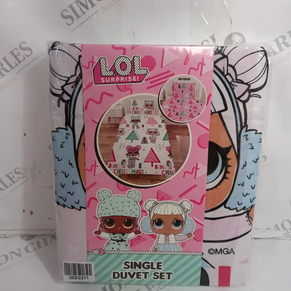 LOL SURPRISE SINGLE DUVET SET 