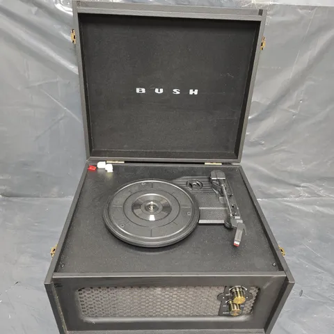 BUSH WOODEN TURNTABLE