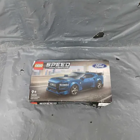 LEGO SPEED CHAMPIONS FORD MUSTANG DARK HORSE SPORTS CAR 