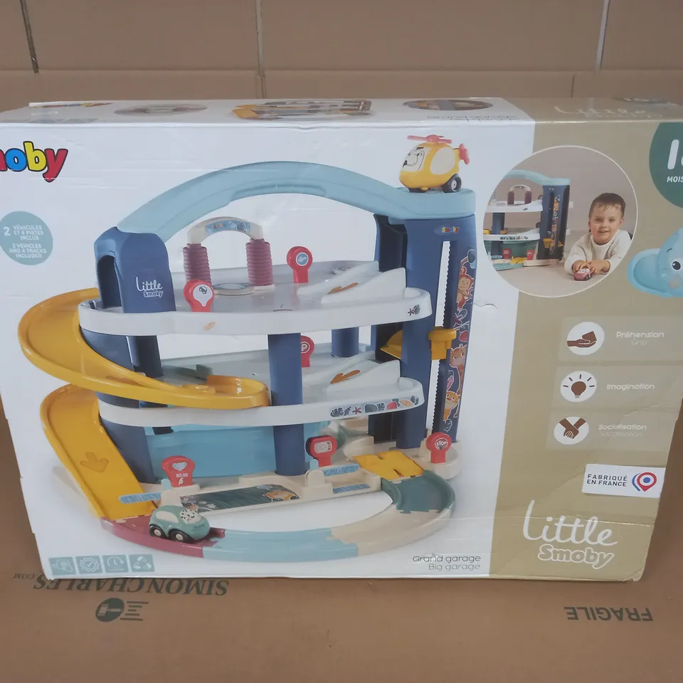 BOXED SMOBY LITTLE SMOBY BIG GARAGE