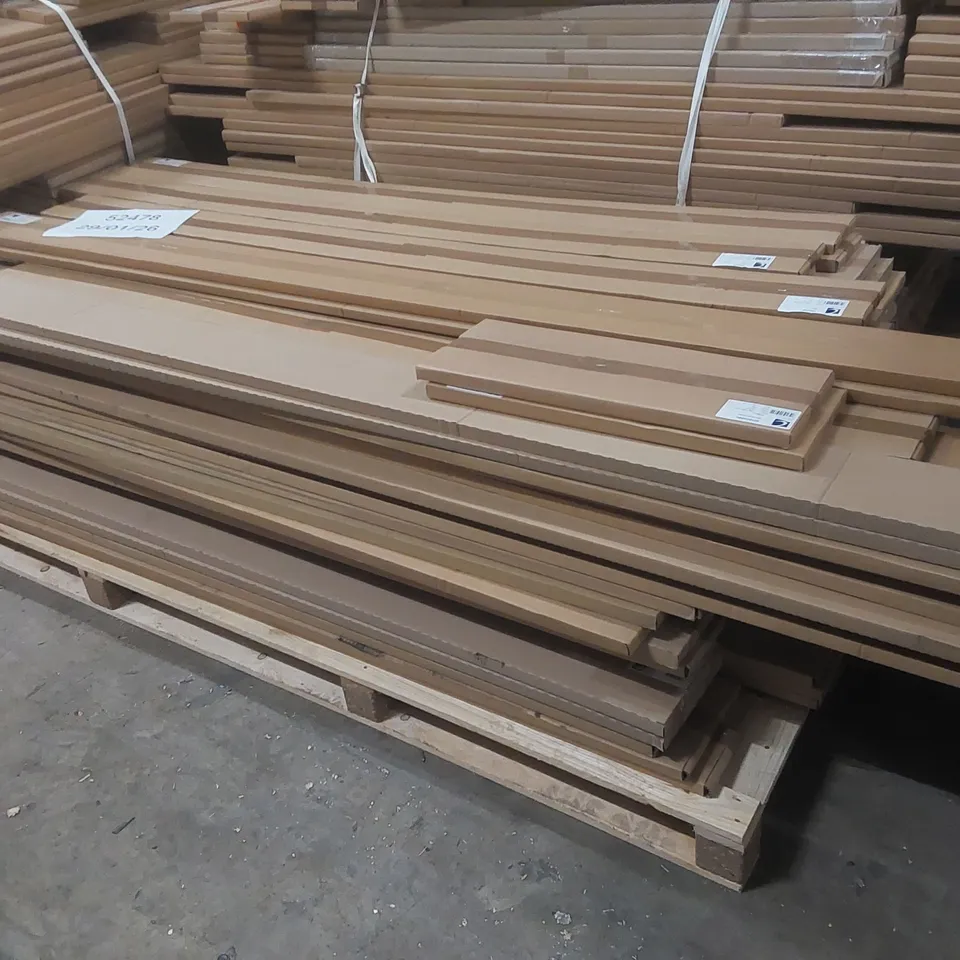 PALLET CONTAINING A LARGE QUANTITY OF ASSORTED PLINTH PANLES ECT