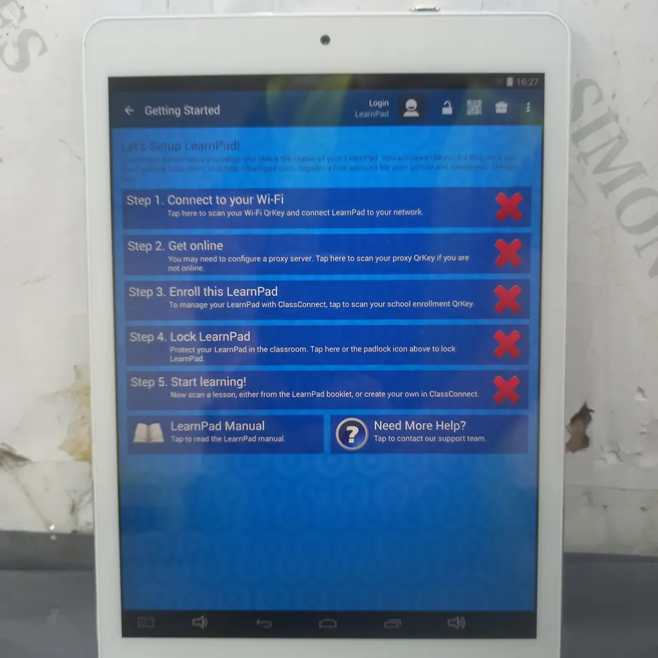 LEARNPAD QUARTO (LPQ597W) 10 INCH 16GB 