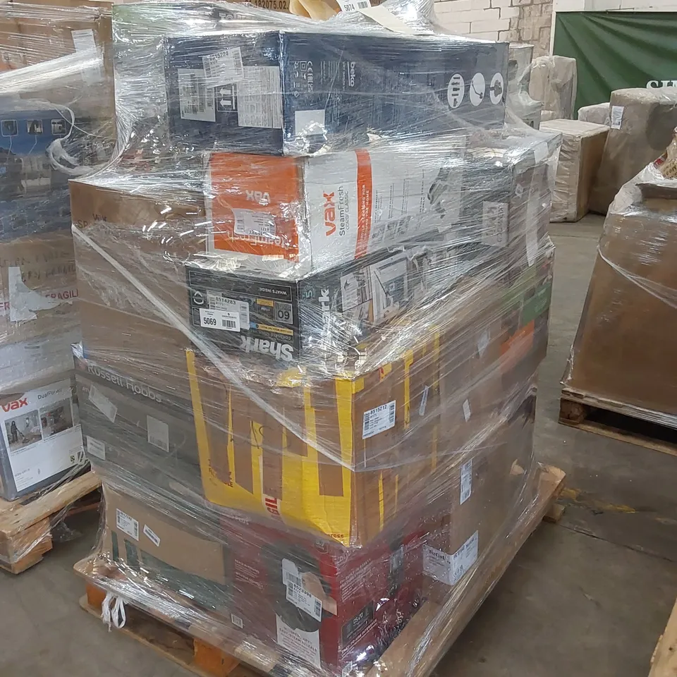 PALLET OF APPROXIMATELY 20 UNPROCESSED RAW RETURN HOUSEHOLD AND ELECTRICAL GOODS TO INCLUDE;