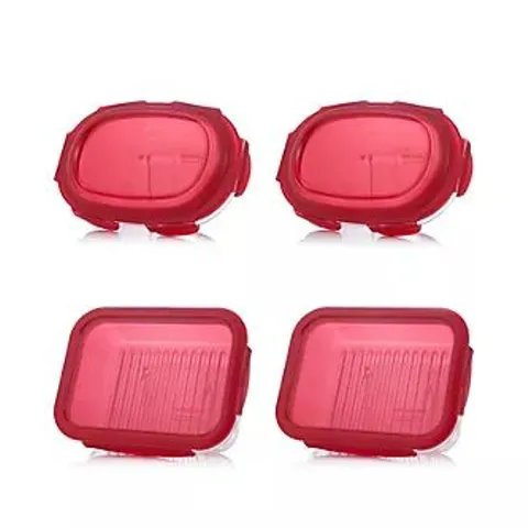 LOCK AND LOCK SET OF 4 MULTI PACK GLASS CONTAINERS