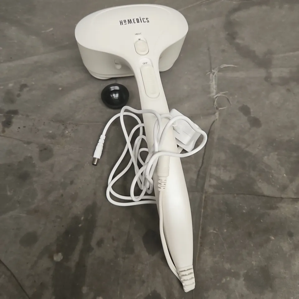 BOXED HOMEDICS COMPACT PERCUSSION MASSAGER WITH HEAT PA-MHA