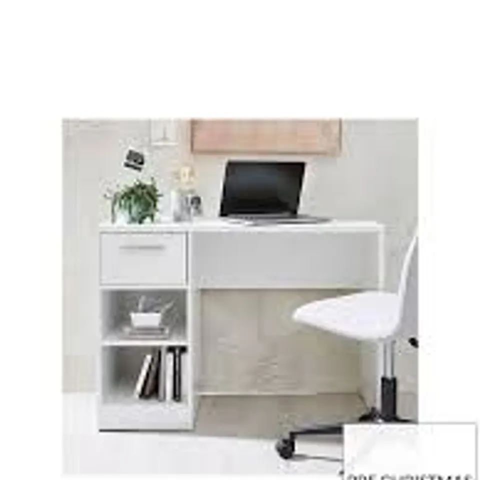 NEW METRO DESK - WHITE - COLLECTION ONLY RRP £118