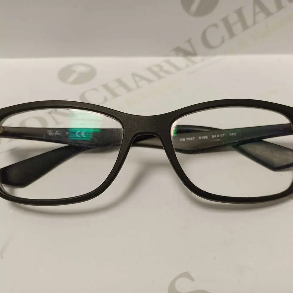 RAY-BAN RB7047 BLACK GLASSES 