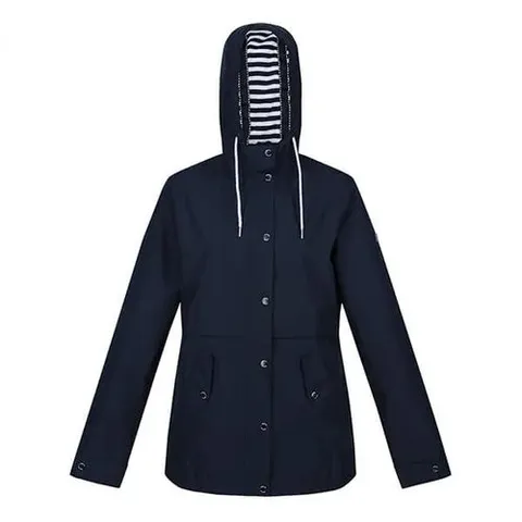 REGATTA WOMEN'S NAVY BAYLA WATERPROOF BREATHABLE JACKET COAT - SIZE 20