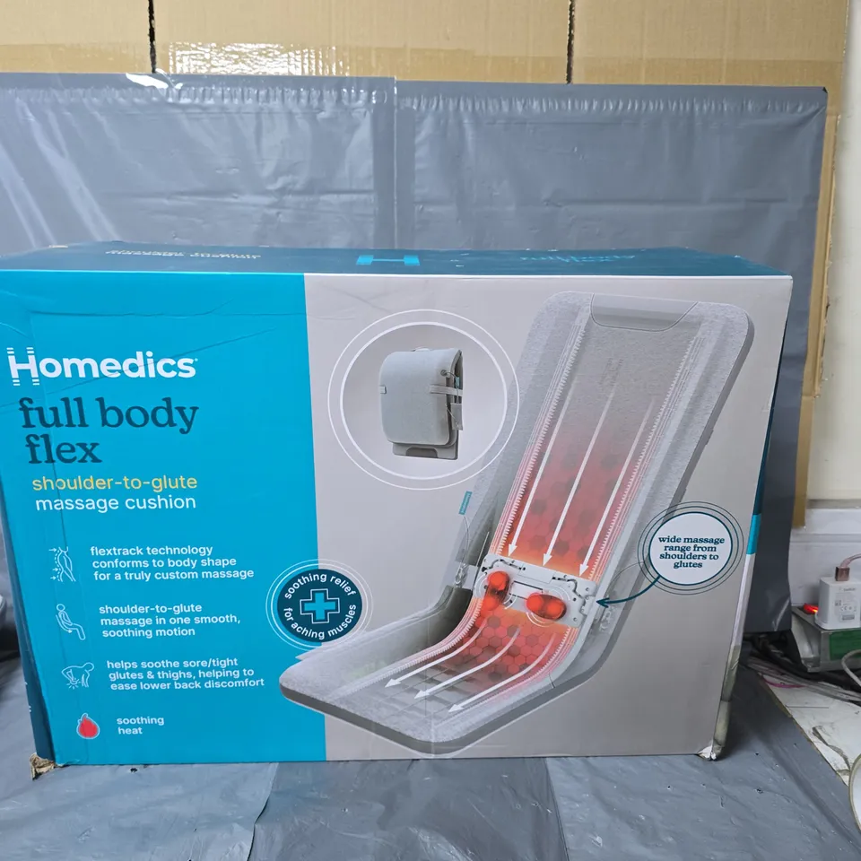 HOMEDICS FULL BODY FLEX MASSAGER - GREY