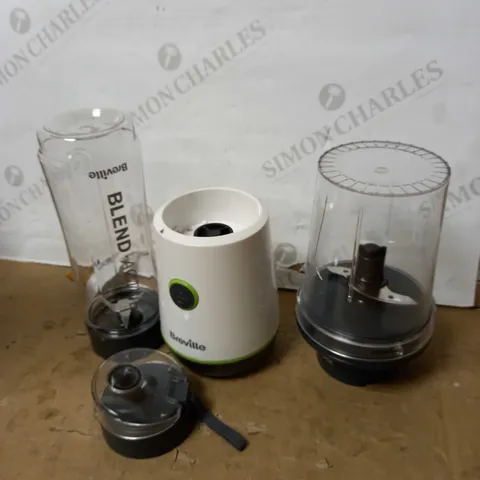 BREVILLE BLEND ACTIVE COMPACT FOOD PROCESSOR AND SMOOTHIE MAKER