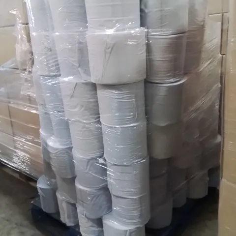 PALLET CONTAINING LARGE QUANTITY OF BLUE ROLL