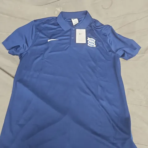 NIKE BIRMINGHAM CITY FC POLO IN NAVY - LARGE