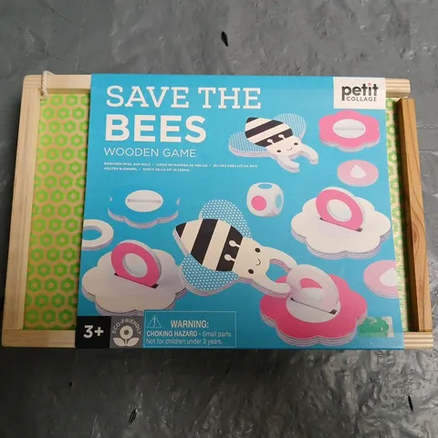 SAVE THE BEES WOODEN GAME