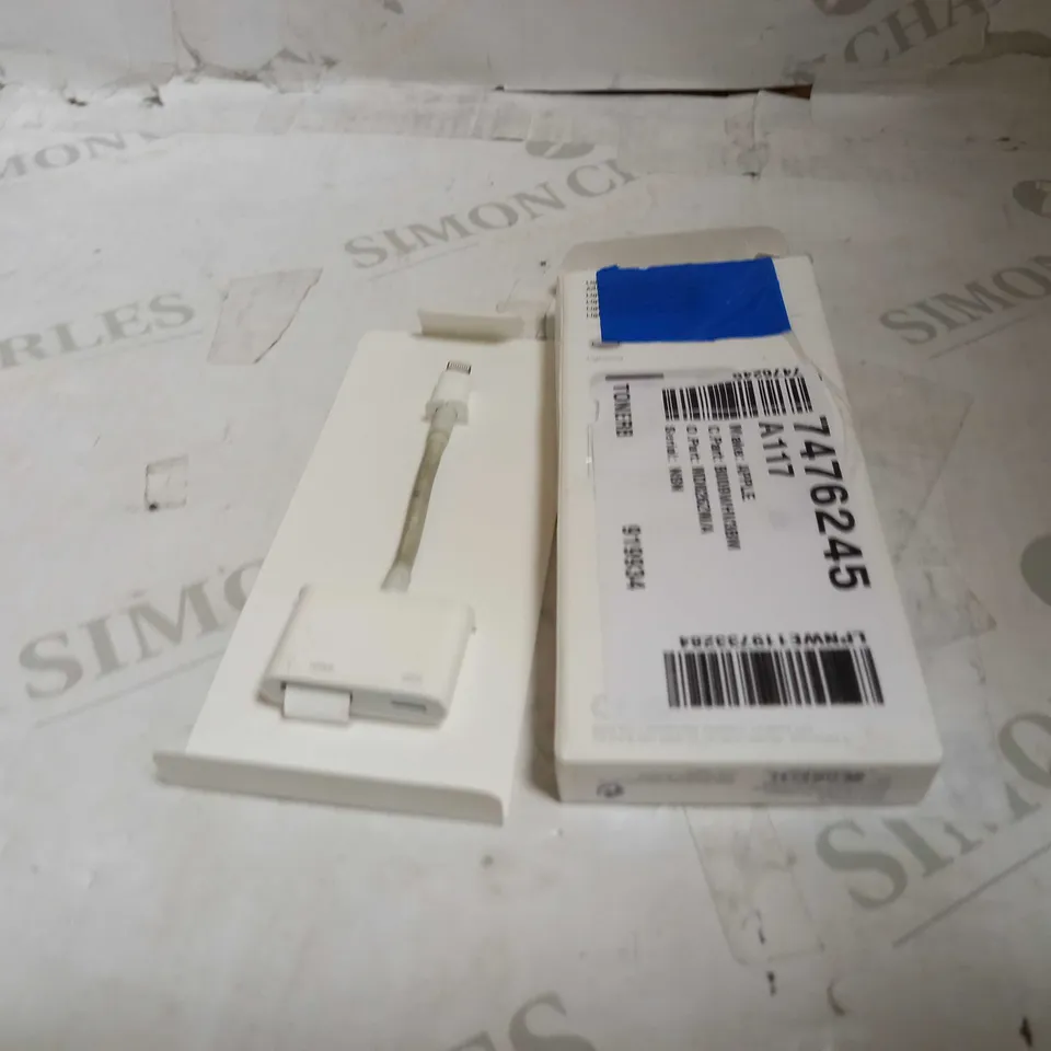 APPLE LIGHTNING DIGITAL AV ADAPTER 