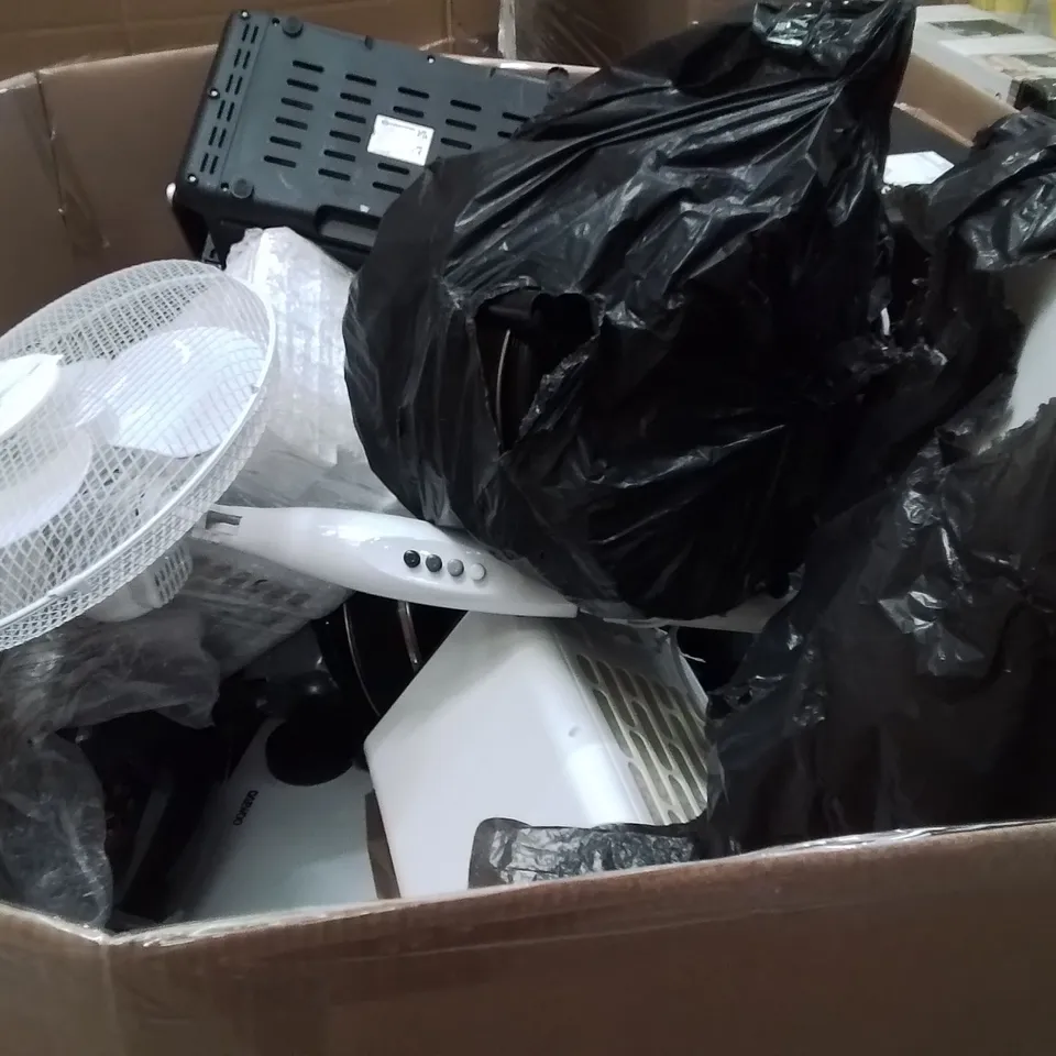 PALLET CONTAINING A LARGE QUANTITY OF ELECTRICAL PRODUCTS TO INCLUDE;AIR COOLER,AIR FRYER,IRON,FAN