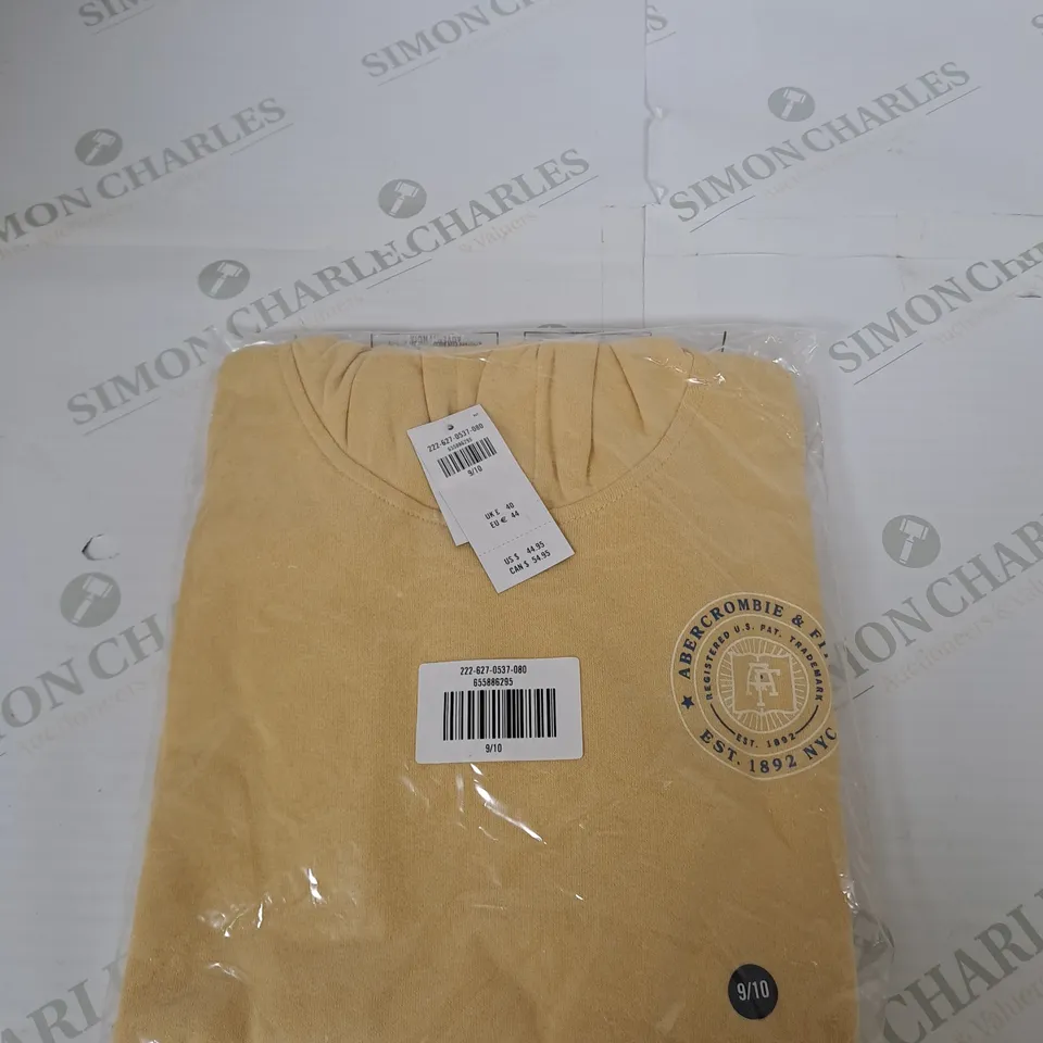 BAGGED KIDS ABERCROMBIE AND FITCH LOGO HOODIE SIZE 9-10 YEARS - KIDS