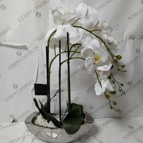 JM BY JULIEN MACDONALD 3 STEM REAL TOUCH FAUX ORCHID