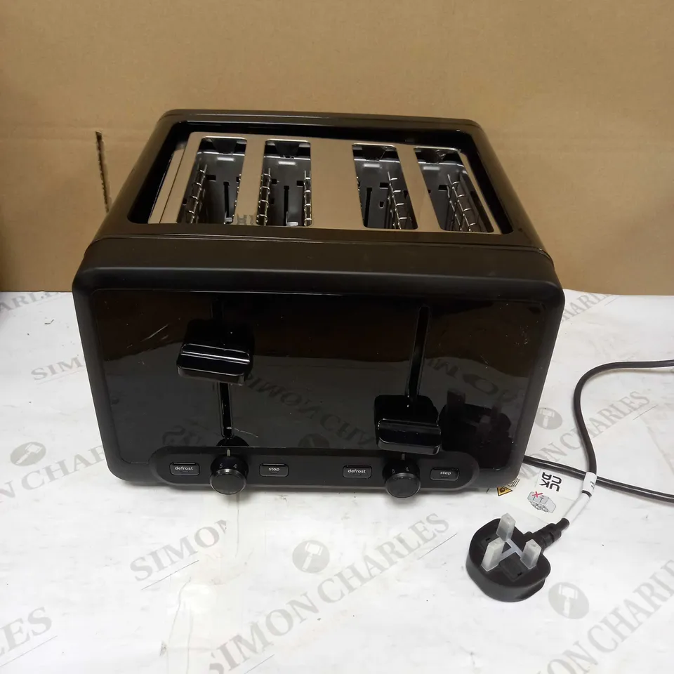 BOSCH DESIGNLINE PLUS TAT4P443GB 4 SLOT STAINLESS STEEL TOASTER