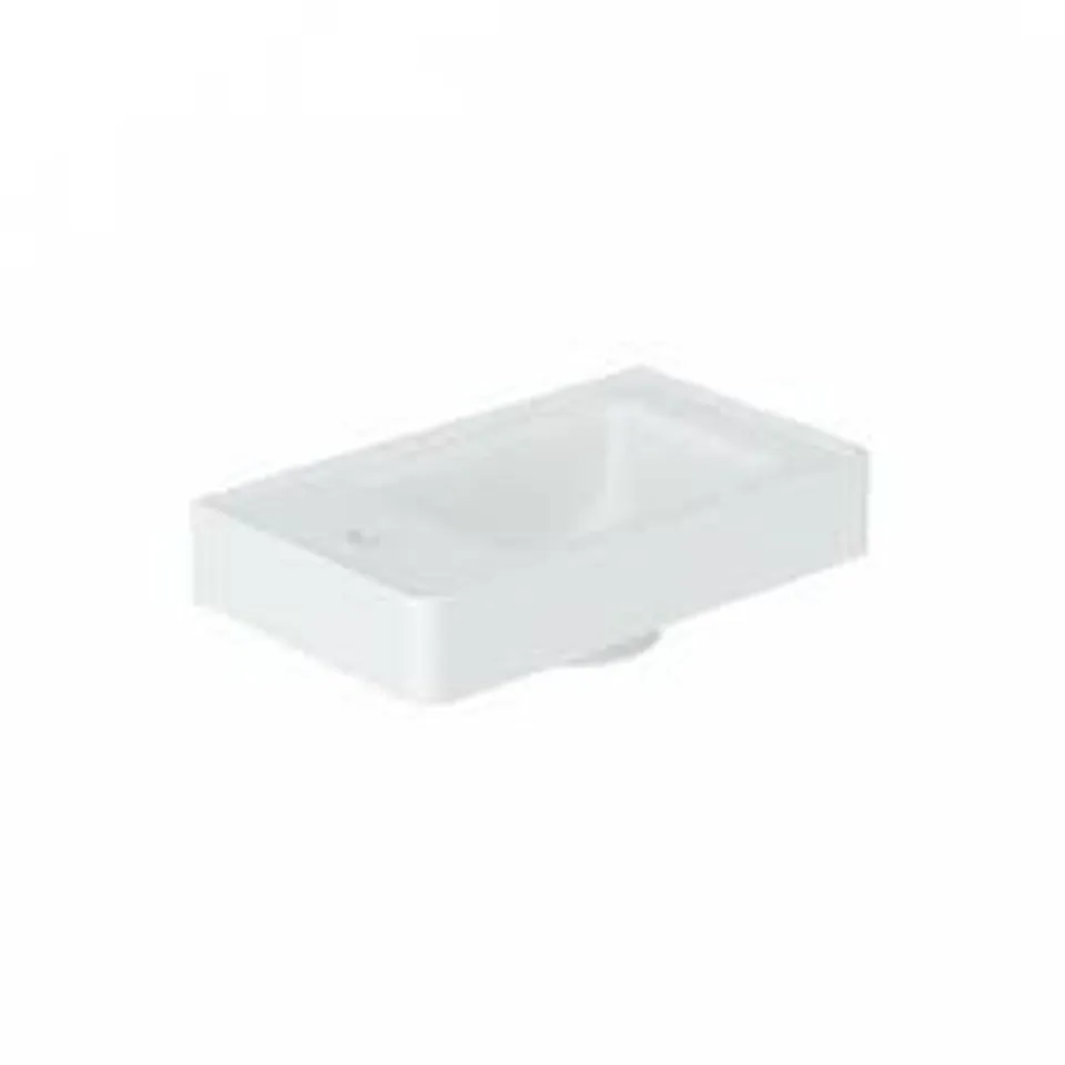 BOXED VADO CAMEO MINERAL CAST 400MM LEFT BASIN - ARCTIC WHITE
