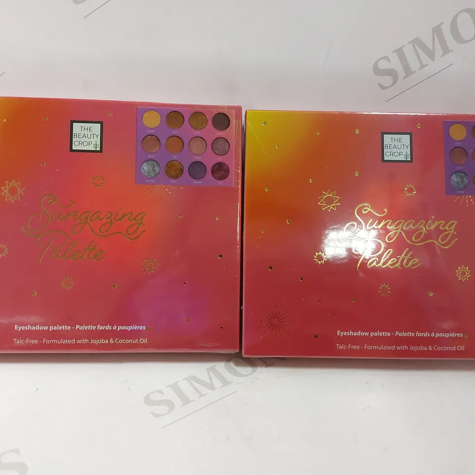 BOX OF 2 THE BEAUTY CROP SUNGAZING PALETTE - EYESHADOW