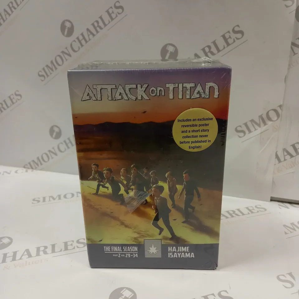 BOXED & SEALED ATTACK ON TITAN THE FINAL SEASON VOL. 29-34 