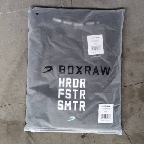 BAGGED BOXRAW HRDR FSTR SMTR OVERSIZED T-SHIRT IN BLACK SIZE XL