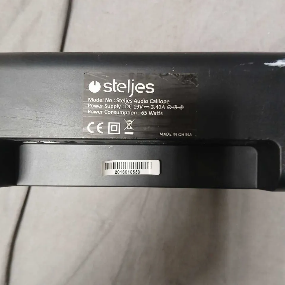 STELJES AUDIO CALLIOPE SOUNDBAR – BLACK 
