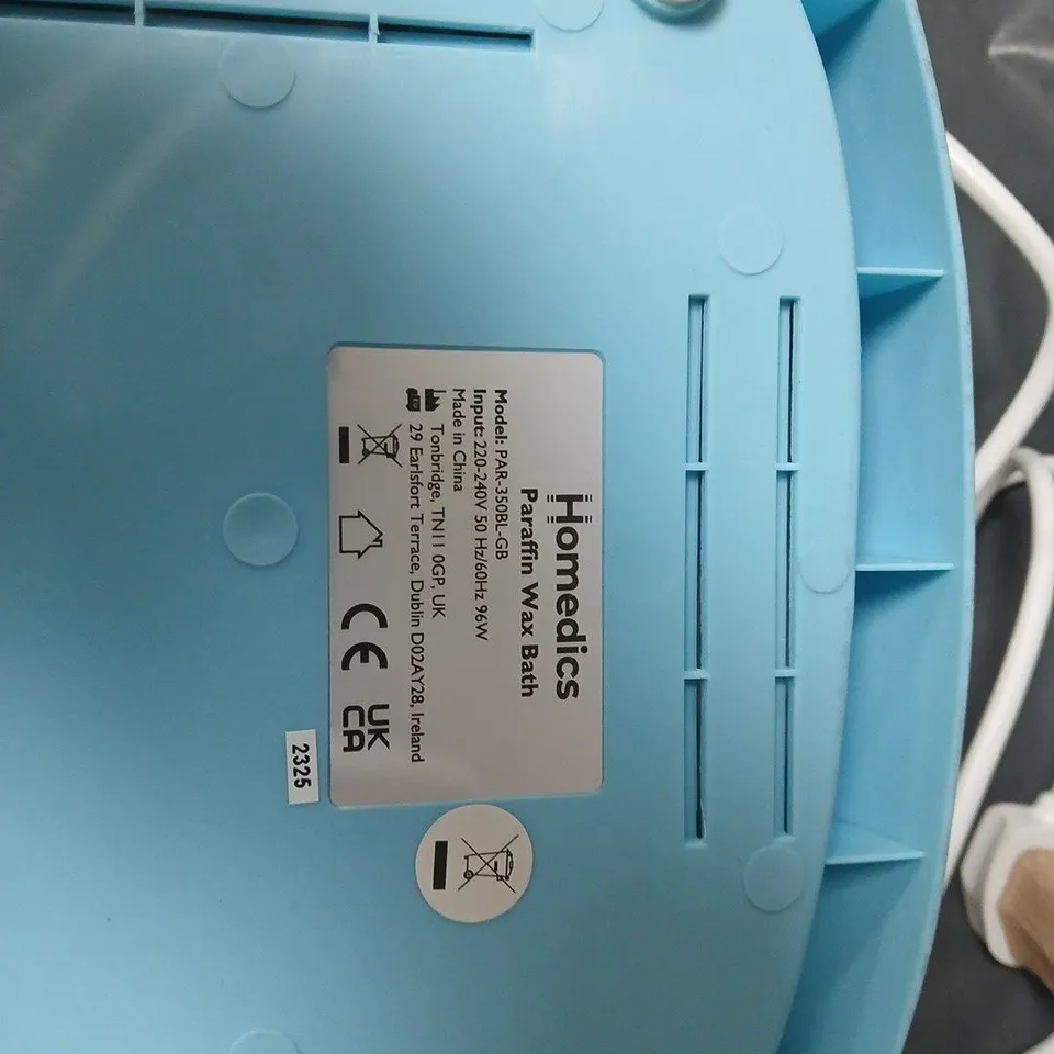 HOMEDICS PARAFFIN WAX BATH 