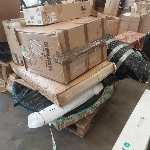 PALLET CONTAINING A LARGE ASSORTMENT OF CONSUMER PRODUCT PARTS ECT