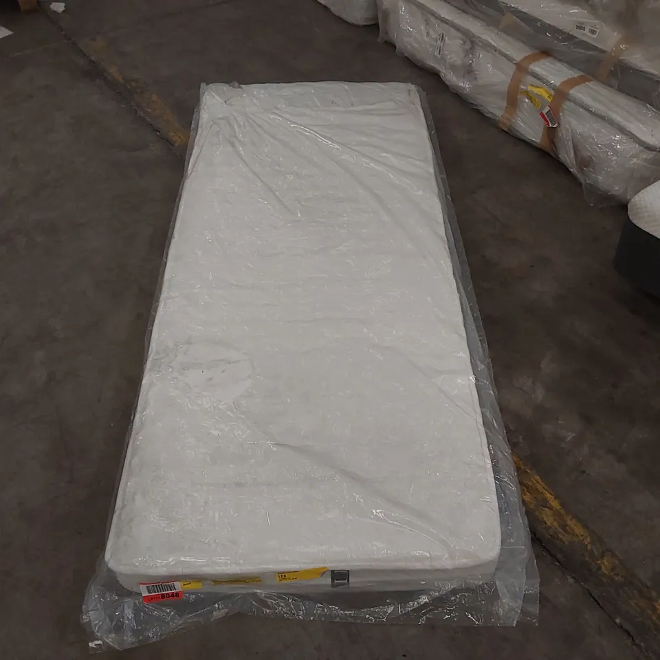 QUALITY BAGGED WHITE NOISE POCKET SPRUNG 75 CM SMALL SINGLE MATTRESS 