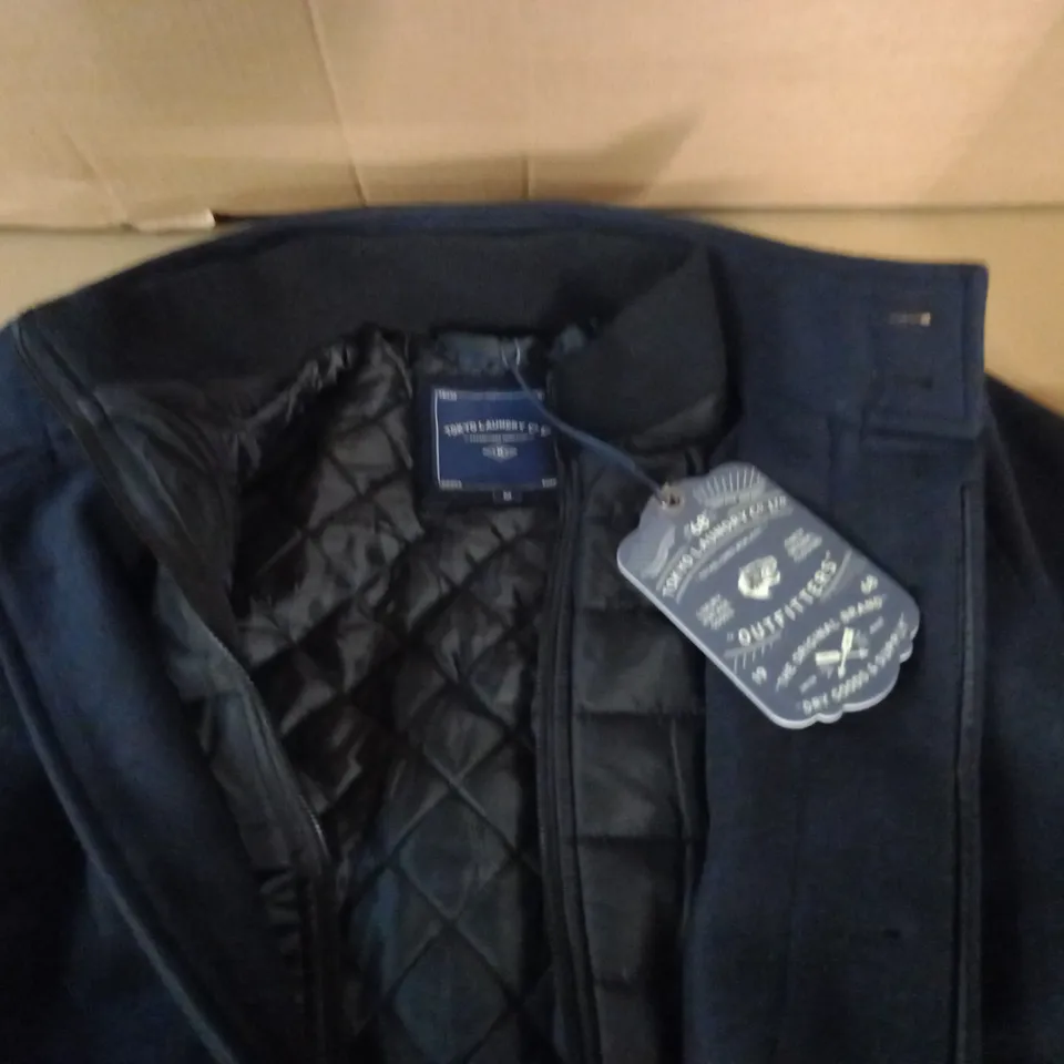 TOKYO LAUNDRY INDUS NAVY 2-LAYER COAT - M