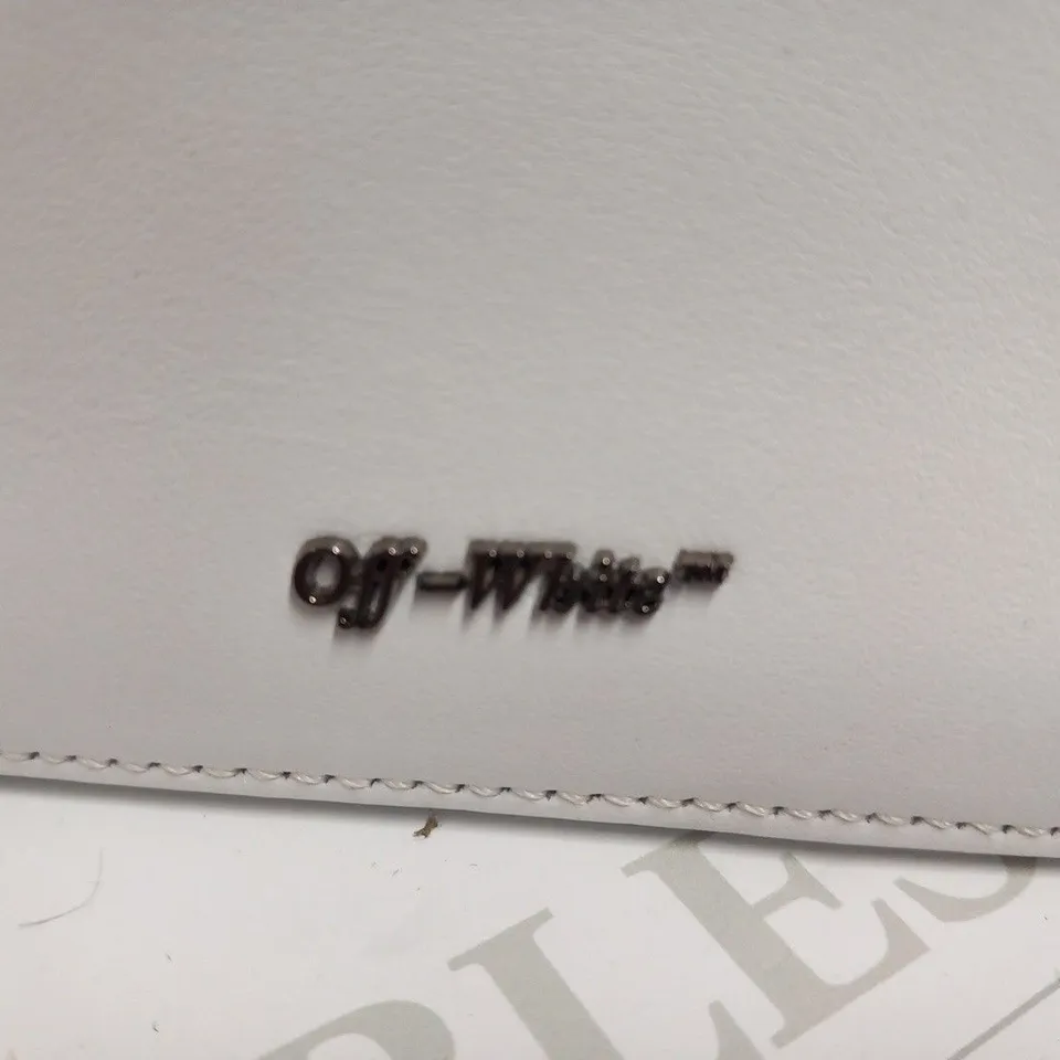 OFF-WHITE SCULPTURE BINDER CLIP BAG