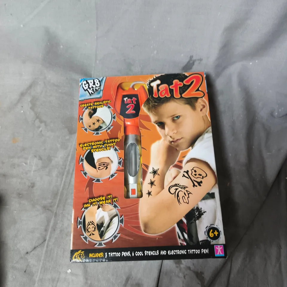 BOXED GR8 KIT TAT2 TATTOO PEN RRP £17.99