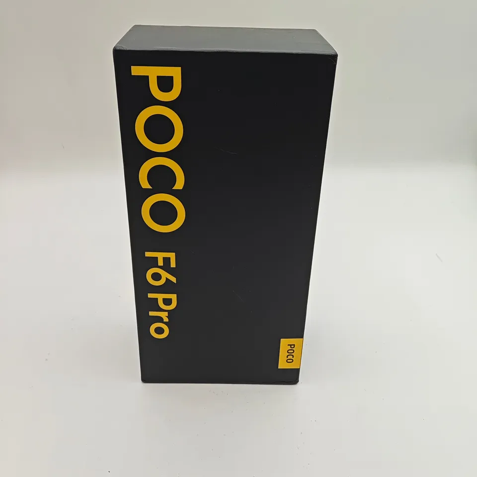 BOXED POCO F6 PRO 12/512GB IN BLACK - 23113RKC6G