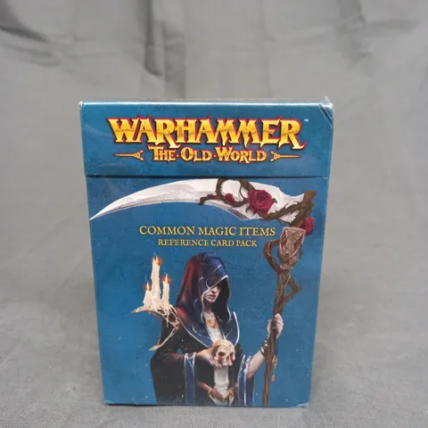 WARHAMMER THE OLD WORLD COMMON MAGIC ITEMS