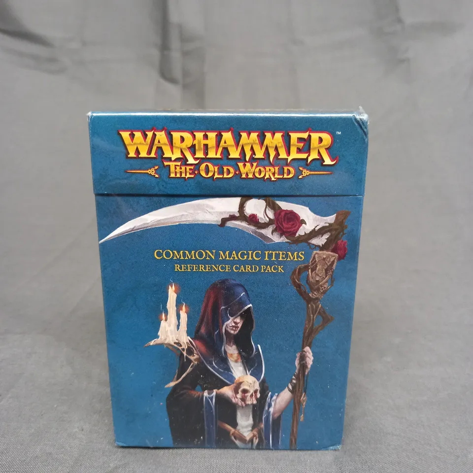 WARHAMMER THE OLD WORLD COMMON MAGIC ITEMS 