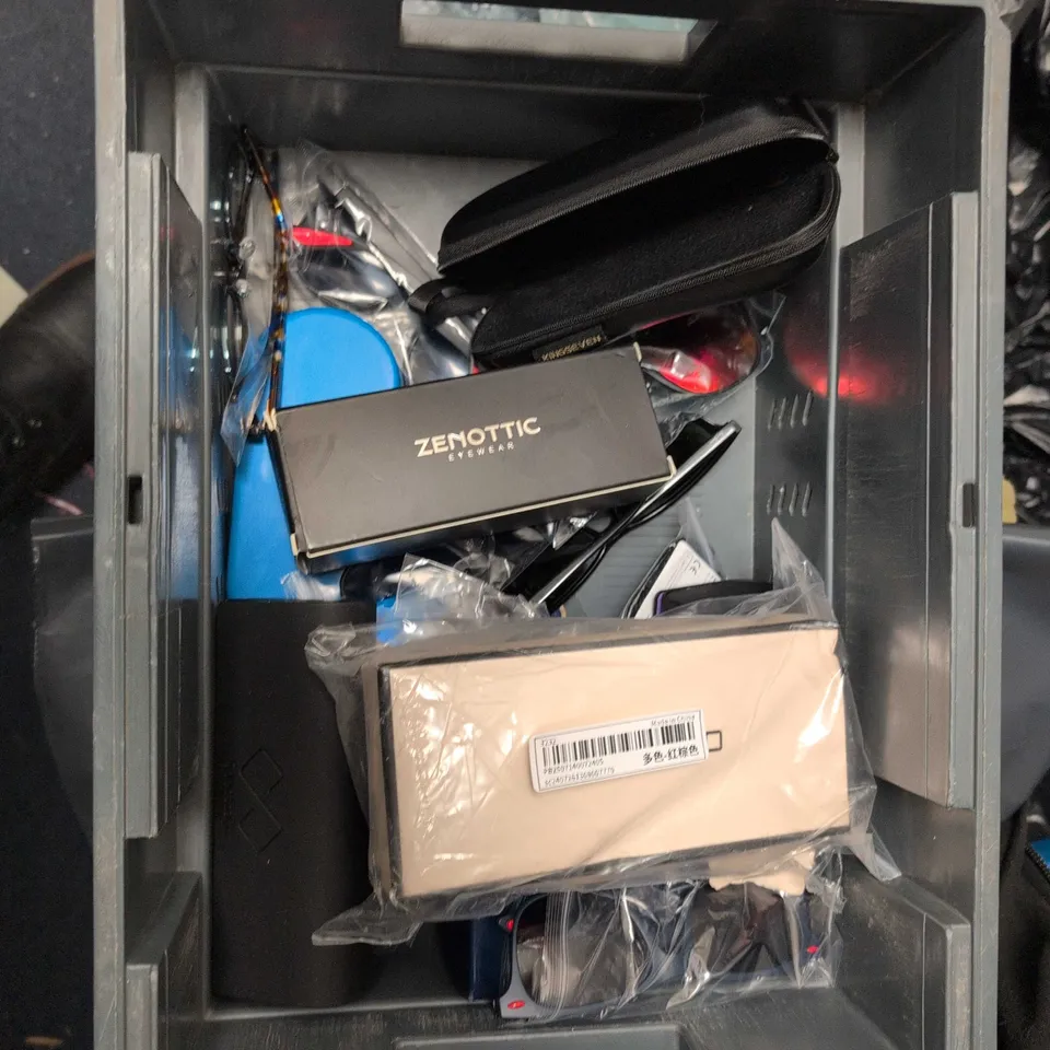 Box of Assorted Sunglasses, Glasses and Cases