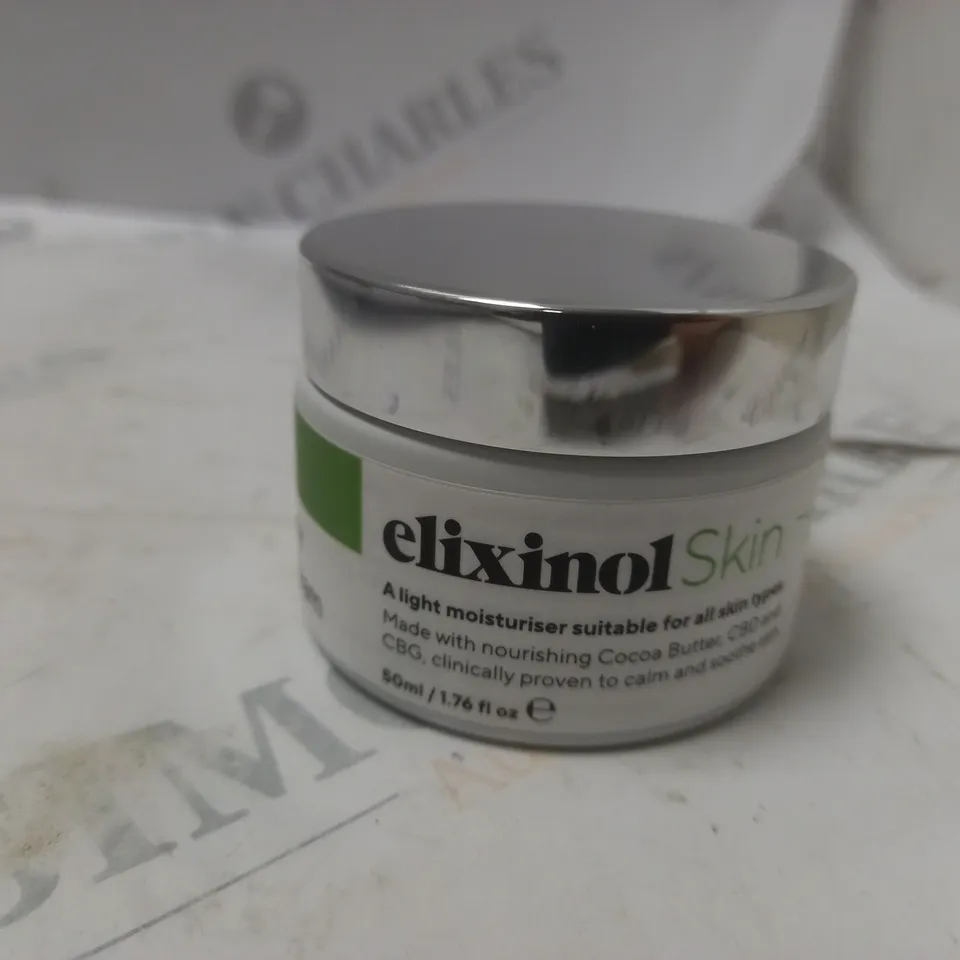 ELIXINOL CBD DAY CREAM 500MG 50ML HIGH STRENGTH SKIN CREAM NATURAL MOISTURISER